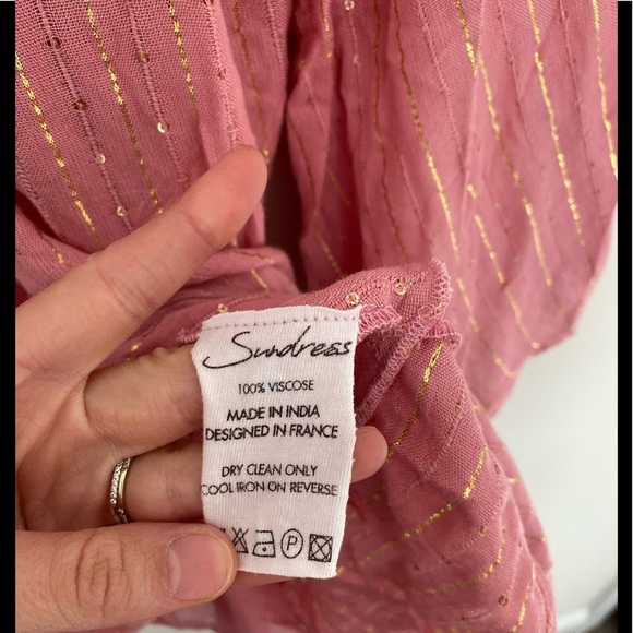 Sundress Indiana Dress in Roma Cafe Au Lait - Picture 7 of 7